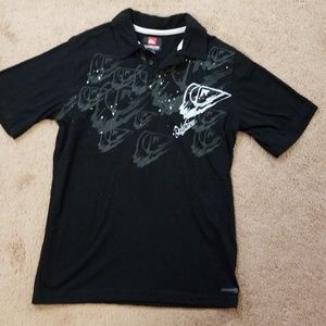 Boys Quiksilver collared shirt size M 12-14
